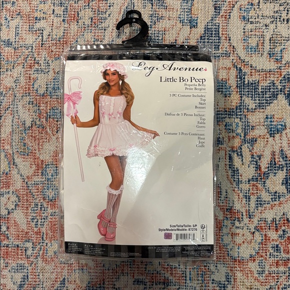 Leg Avenue Little Bo Peep Costume SZ S NIB - Picture 4 of 5